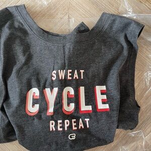 NWT CycleBar cropped tank